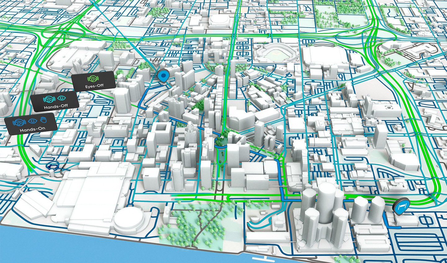 TomTom Orbis Maps visual demo in Unity.